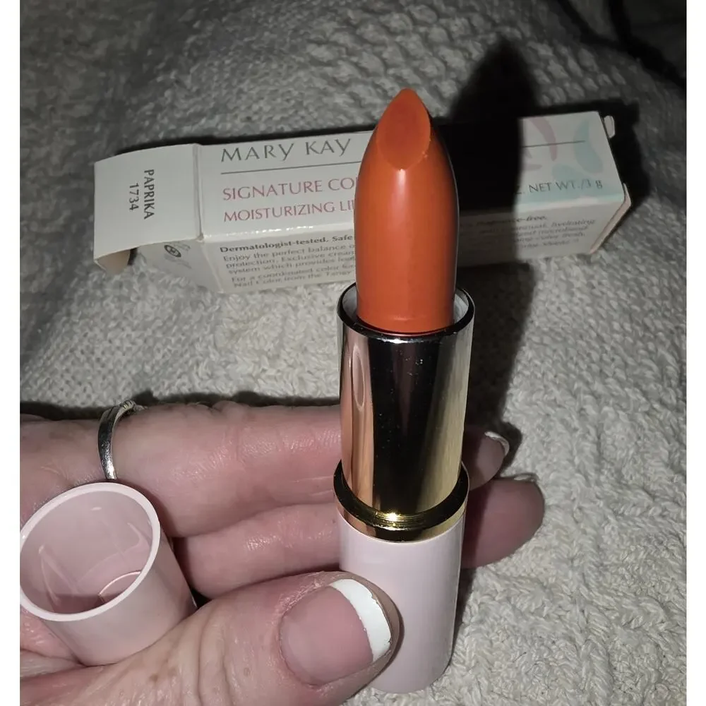 Mary Kay Signature Color Moisturizing Lipstick Paprika 1734 Discontinued